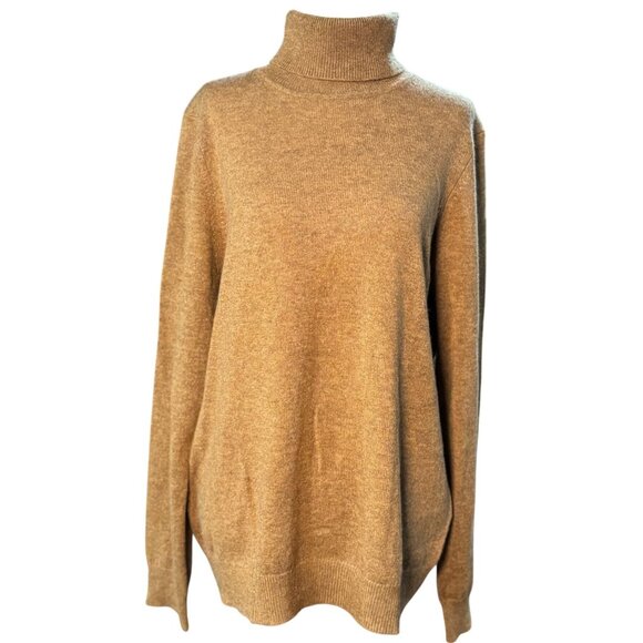NEW Charter Club Womens XL 100% Cashmere Turtleneck Top Sweater Luxury Chic - Picture 2 of 8